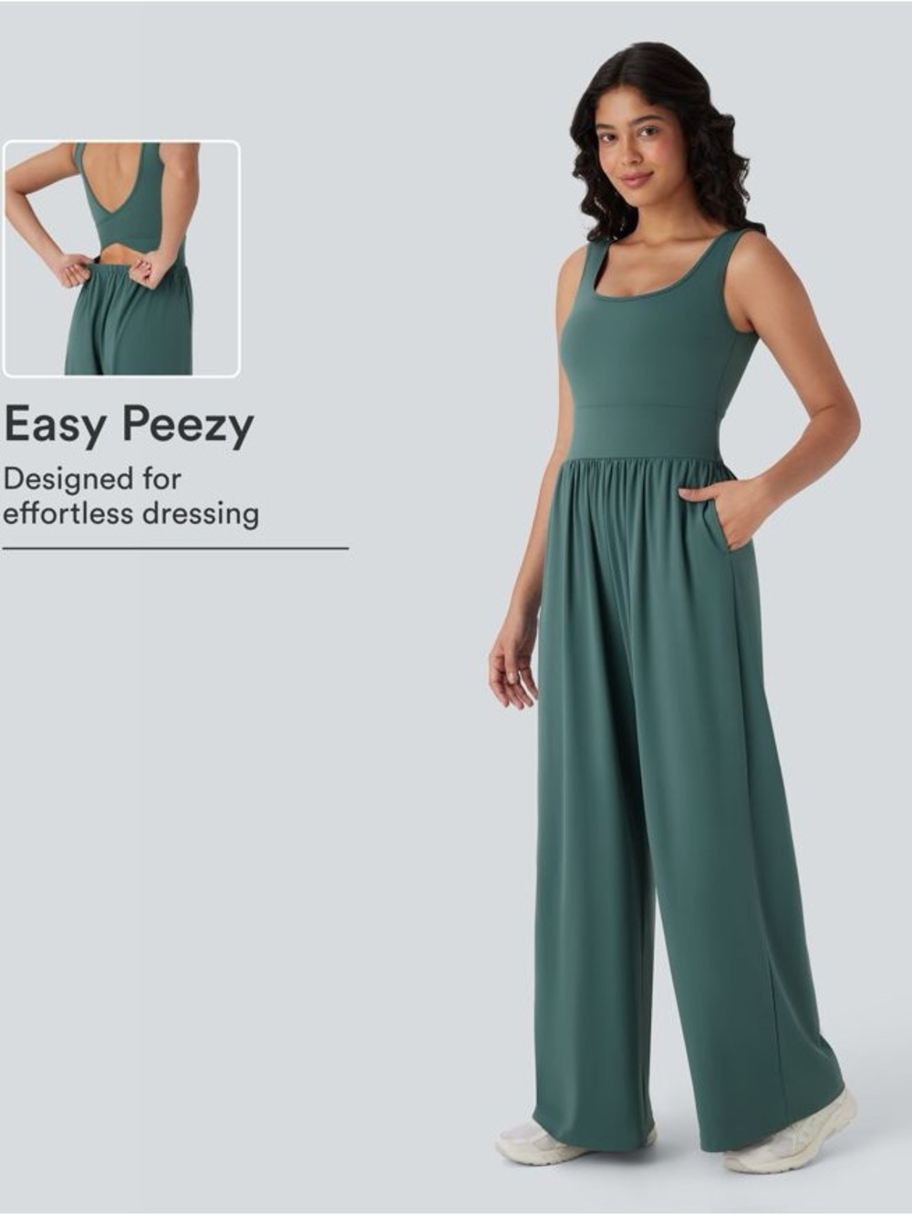 Size M - Halara Yoga Jumpsuit - Picture 7 of 7